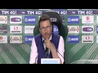 Sassuolo, Di Francesco: Futuro? Ancora è presto...