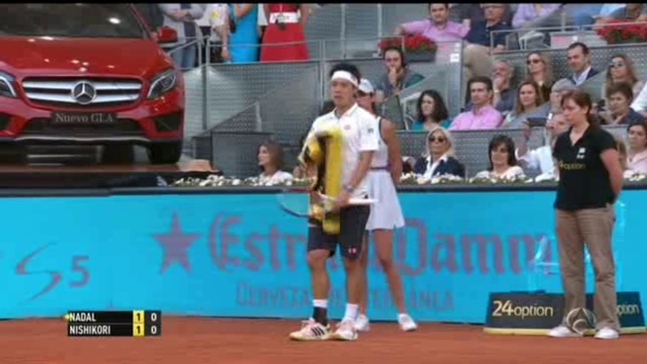 Tennis_ATP_Madrid_Final May 11.2014 [1st_Set] Nadal vs Nishikori [ESP]