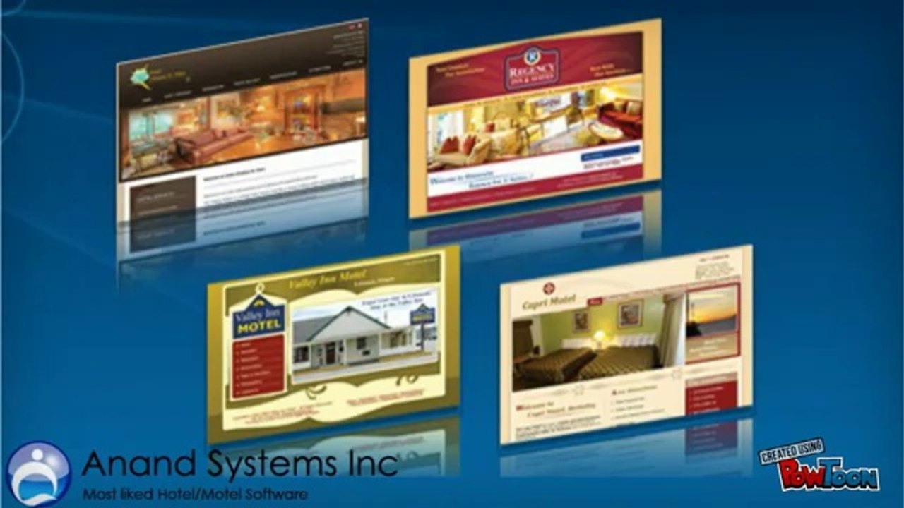 Internet Reservation Software Management - Anand Systems Inc