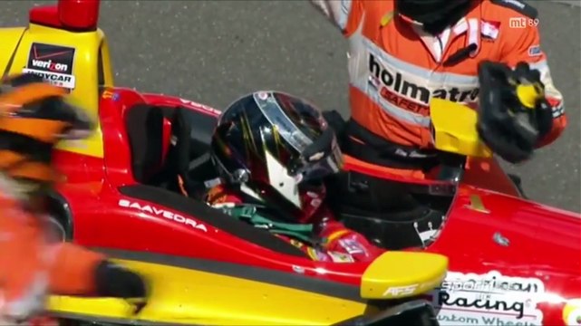 Énorme crash lors d'une course IndyCar à Indianapolis