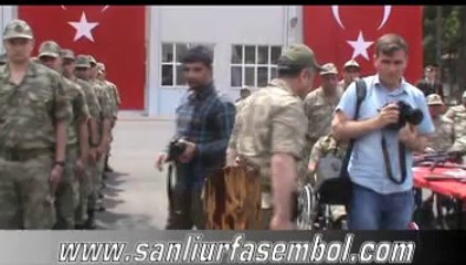 Urfa'da Engelliler Asker Oldu