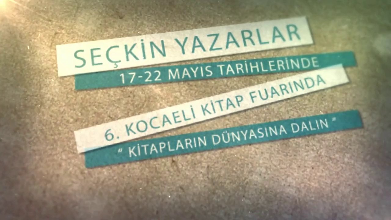 AHMET ÜMİT 6.KOCAELİ KİTAP FUARINDA