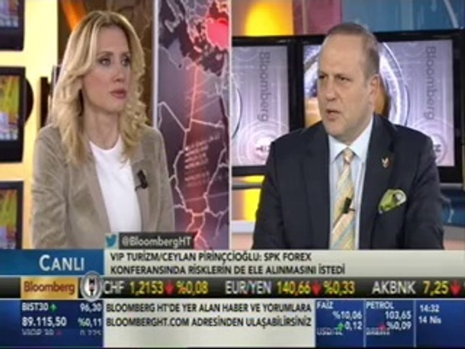 Ceylan Pirinçcioğlu, / Bloomberg HT TV Finans Merkezi Programı