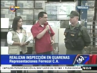 Anuncian ocupación temporal de distribuidora de cerámicas