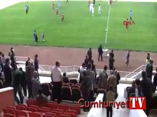 Gümüşhanede sahalarda nadir rastlanan centilmenlik örneği