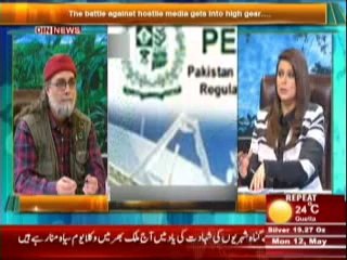 The Debate with Zaid Hamid (Countrywide Protest ... Is There Any Danger For Democracy ??) 12th May 2014 Part-2