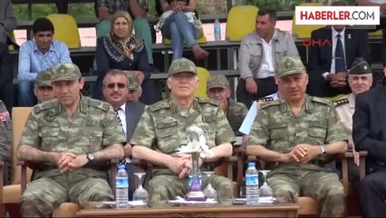 Diyarbakır'da Engelli Gençler Temsili Askerlik Yaptı