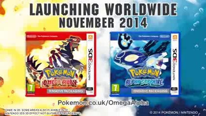 Pokemon Omega Ruby/Alpha Saphir - Sneak Peak