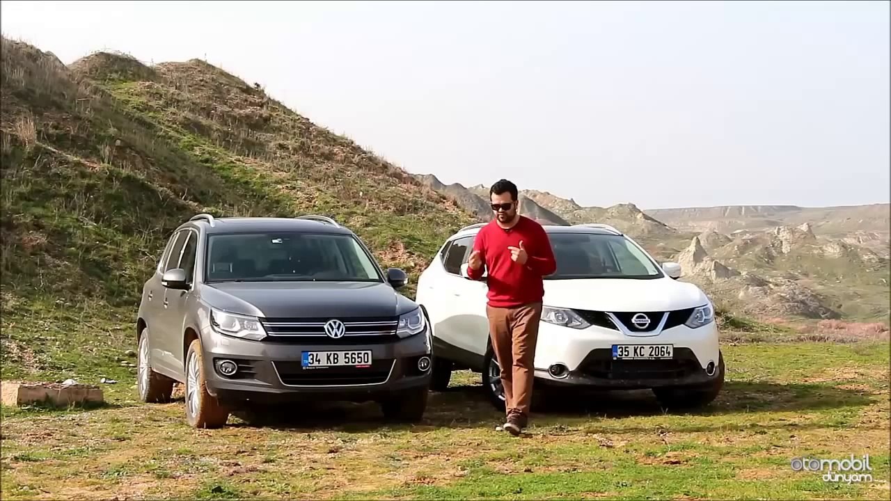 Karşılaştırma - VW Tiguan ve Nissan Qashqai fragman