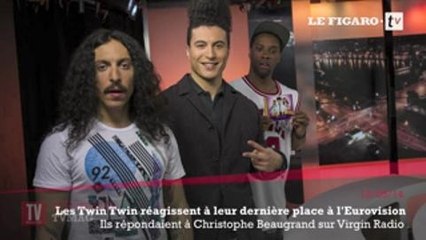 Les Twin Twin expliquent leur dernière place à l'Eurovision : "Ca ne correspond pas à la réalité"