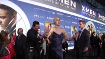 Jennifer Lawrence Takes A Tumble At The X-Men: Days Of Future Past Premiere
