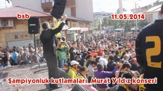 Şampiyonluk kutlamaları_ Murat Yıldız konseri