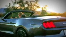 2015 Ford Mustang Convertible Driving Scenes