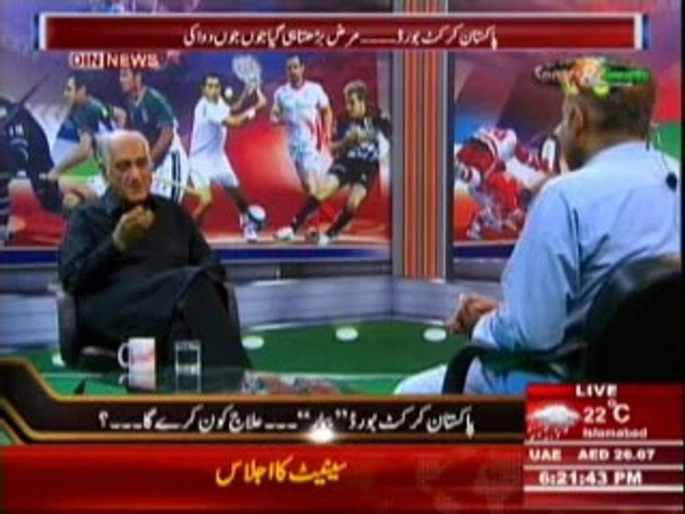 Sports & Sports with Amir Sohail (Cricket Board Ko Kese Theek Kia Ja Sakta Hai ?) 12 May 2014 Part-1