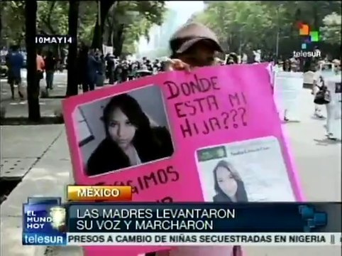 Madres mexicanas exigen al gobierno resuelva casos de desaparecidos