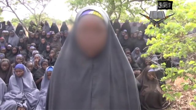 Kidnapped Nigerian schoolgirls speak on camera