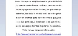 Gana dinero en internet sin inversión
