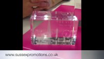 Laser Crystal Business Awards & Gifts From Sussex Promotions