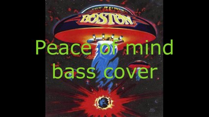 BOSTON peace of mind bass cover