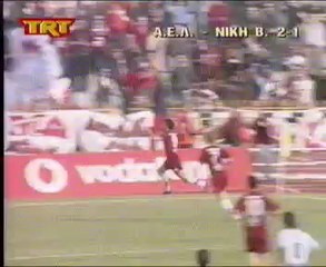 10η αγωνιστική ΑΕΛ-Νίκη Βόλου 2-1 (Το 1-0) 2004-05