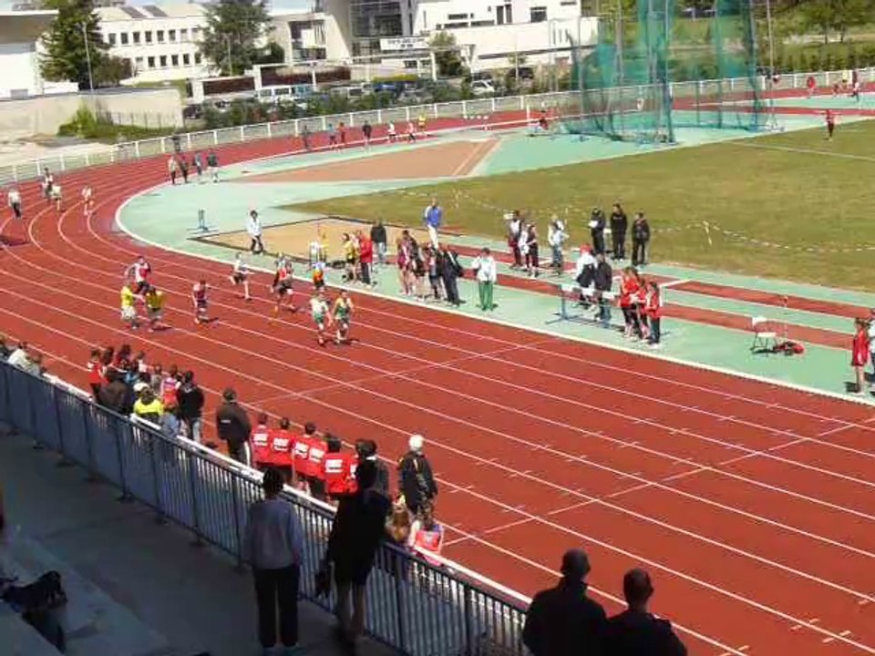 Championnat dept 21 piste 11-05-2014 relais 4*60 m benjamins