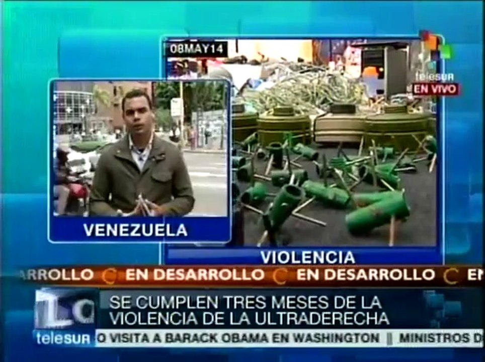 Venezuela: 3 meses atrás inició hostigamiento derechista a democracia