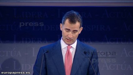 El Príncipe invita a los españoles a "actuar"
