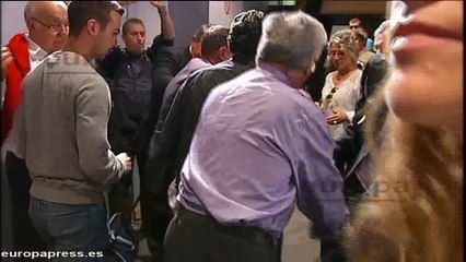 Reducen a un espontáneo en un mítin del PP