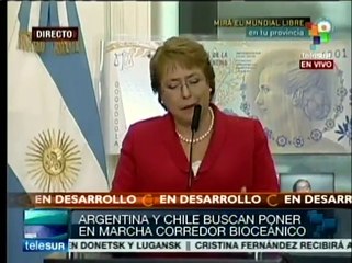 Chile quiere mejorar su relación con toda Suramérica: pdta. Bachelet