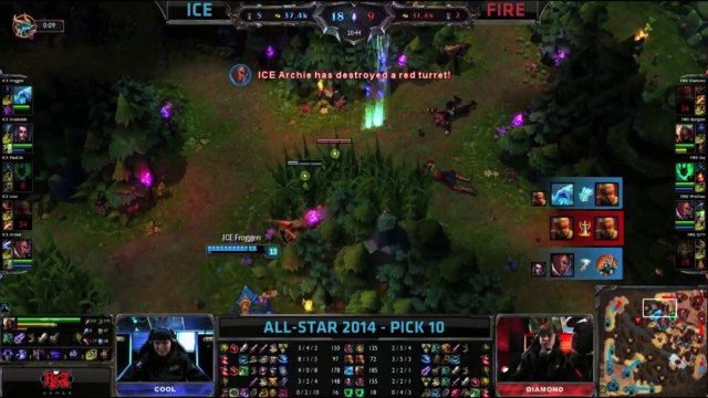 Duel de Lee Sin entre Diamond et Cool - League of Legends - PC