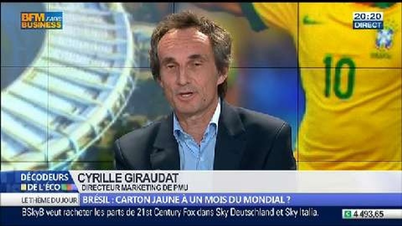 Brésil: faut-il adresser un carton jaune à un mois du Mondial ?, dans Les Décodeurs de l'éco - 12/05 5/5