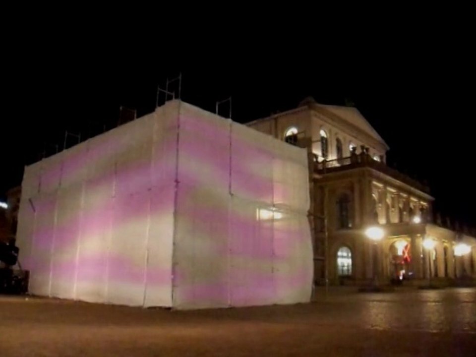 Sculpture invisibe (video mapping)