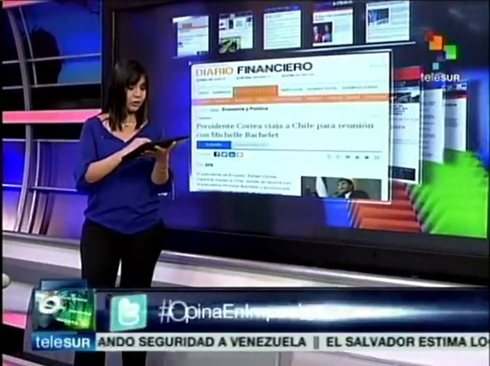 Presidente Correa viaja a Chile para reunirse con Michelle Bachelet