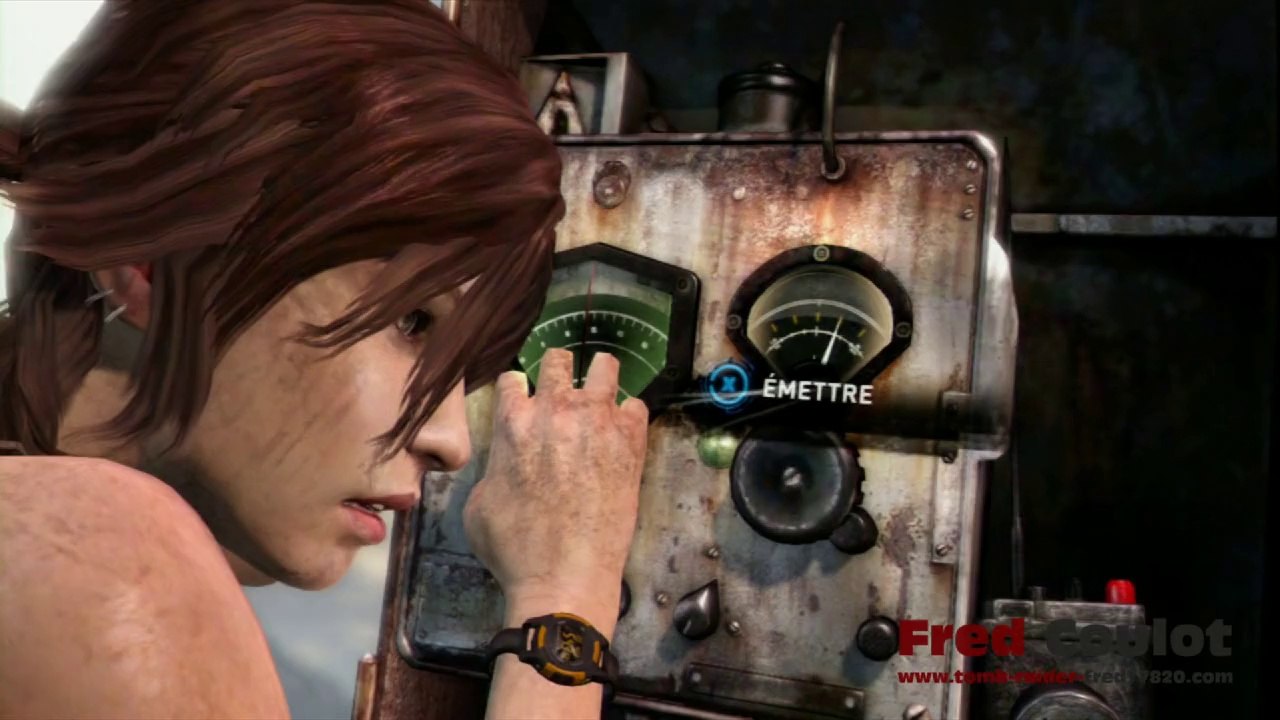 L'extérieur de la base_7.6-Cinématique de la tour radio_Tomb Raider 2013 une survivante est née