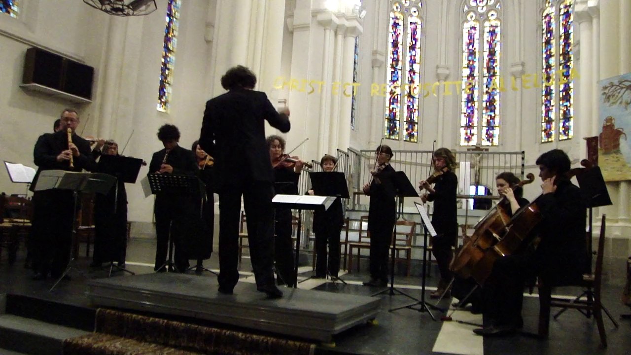 Concerto pour flûte à bec "la tempesta di mare" d' Antonio Vivaldi concert donné en l'Eglise Saint Hilaire de Château d'Olonne le 10 mai 2014 organisé par l'association L'Orbestier