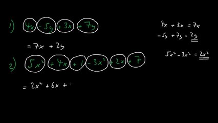 Simplifying Equations & Collecting Like Terms