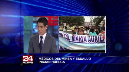 Minsa: sueldo por onomástico quita seriedad a pliego de reclamos de médicos