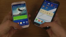 Samsung Galaxy S4 4.4 KitKat vs. Samsung Galaxy Note 2 4.4 KitKat - Which Is Faster