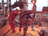 Oil Rig in Libyan desert