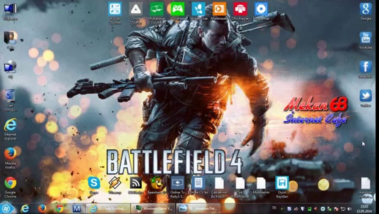 Aksaray Mekan68 İnternet Cafe   Windows 7 32 Cafe Sistemi Klon Bilgisayar Kurulumu   12 05 2014