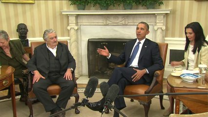 Mujica destaca luta contra o tabaco em visita aos EUA