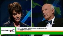 Janusz Korwin-Mikke vs Kazimiera Szczuka (12.05.2014)