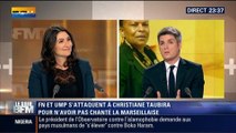Le Soir BFM: Christiane Taubira et La Marseillaise: la Garde des Sceaux est-elle une cible privilégiée de l'opposition ? - 12/05 4/4