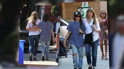 Ellen Page Walks Arm-in-Arm With Possible Girlfriend