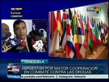 Venezuela aboga por mayor cooperación en combate contra drogas en AL