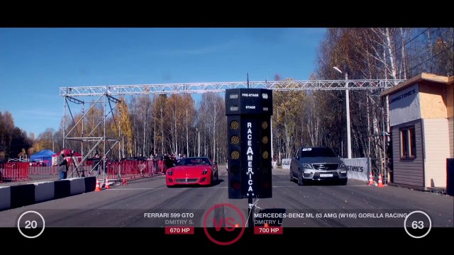 Ferrari 599 GTO vs Ferrari 458 Italia