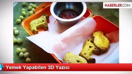 Yemek Yapabilen 3D Yazıcı