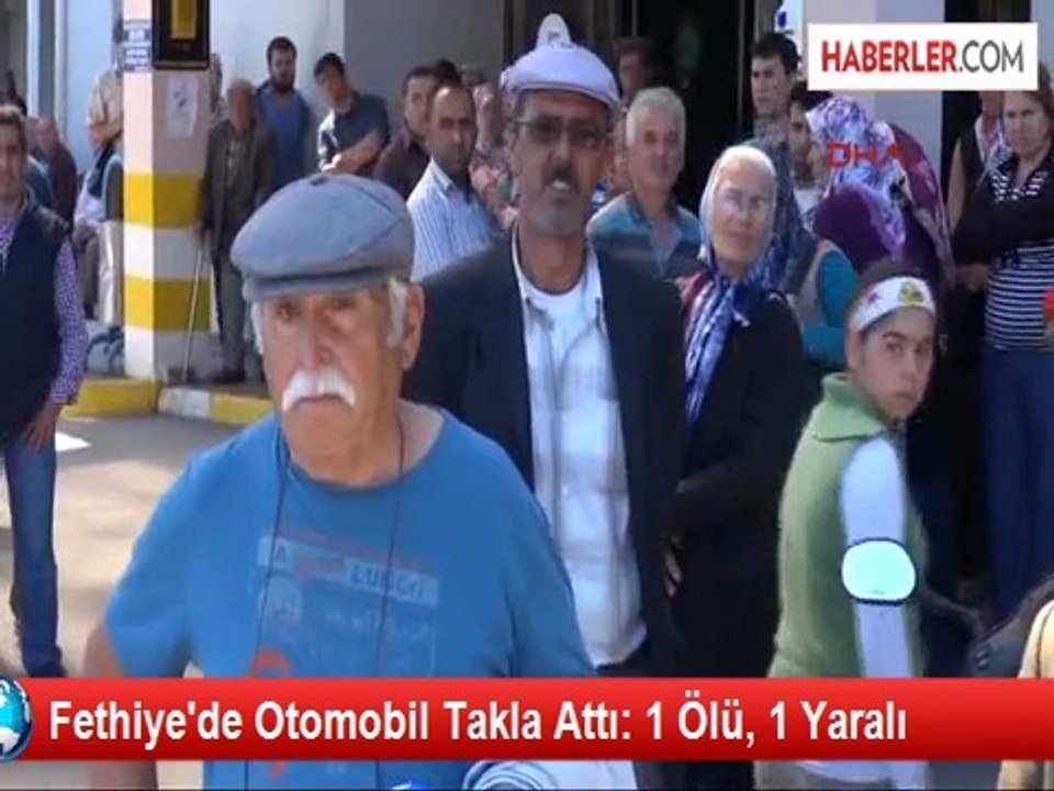 Fethiye'de Otomobil Takla Attı: 1 Ölü, 1 Yaralı