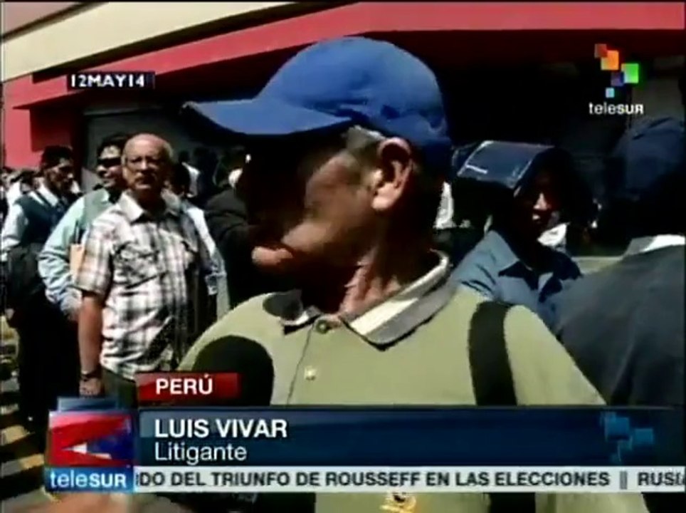 Trabajadores judiciales de Perú dan tregua de 90 días a su huelga
