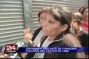 Centro de Lima: delincuentes asaltaron conocida pollería y mataron al vigilante
